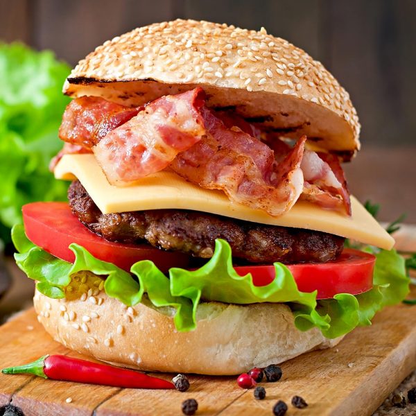 Hambúrguer & bacon