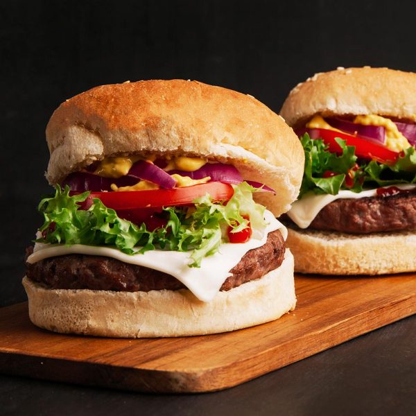 Combo hambúrguer & queijo