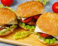 Combo hambúrguer de frango
