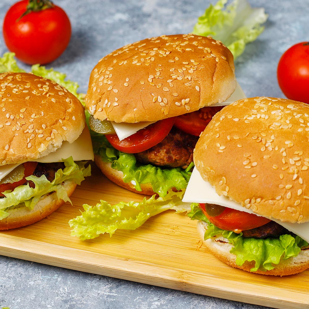 Combo hambúrguer de frango
